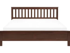 Letto Legno di pino MAYENNE 180 x 200 cm Marrone scuro
