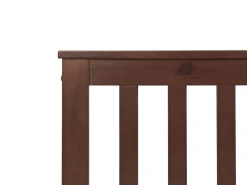 Letto Legno di pino MAYENNE 180 x 200 cm Marrone scuro