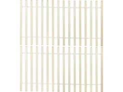 Letto Legno di pino MAYENNE 180 x 200 cm Marrone scuro