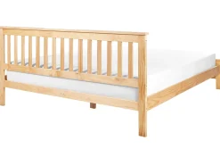 Letto Legno di pino MAYENNE 180 x 200 cm Marrone chiaro