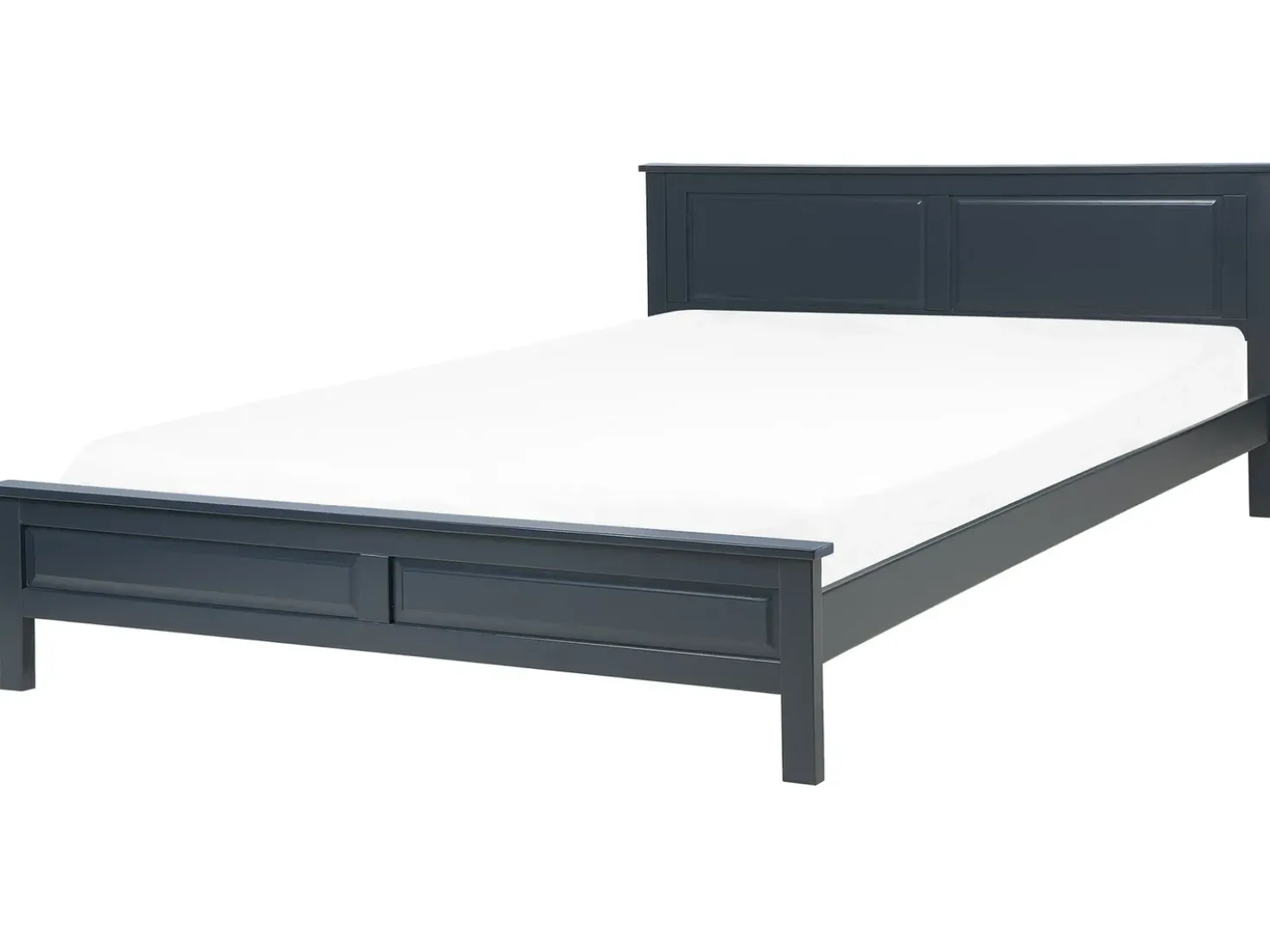Letto Legno di pino OLIVET 180 x 200 cm Blu scuro