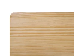 Letto Legno di pino ROYAN 160 x 200 cm Marrone chiaro