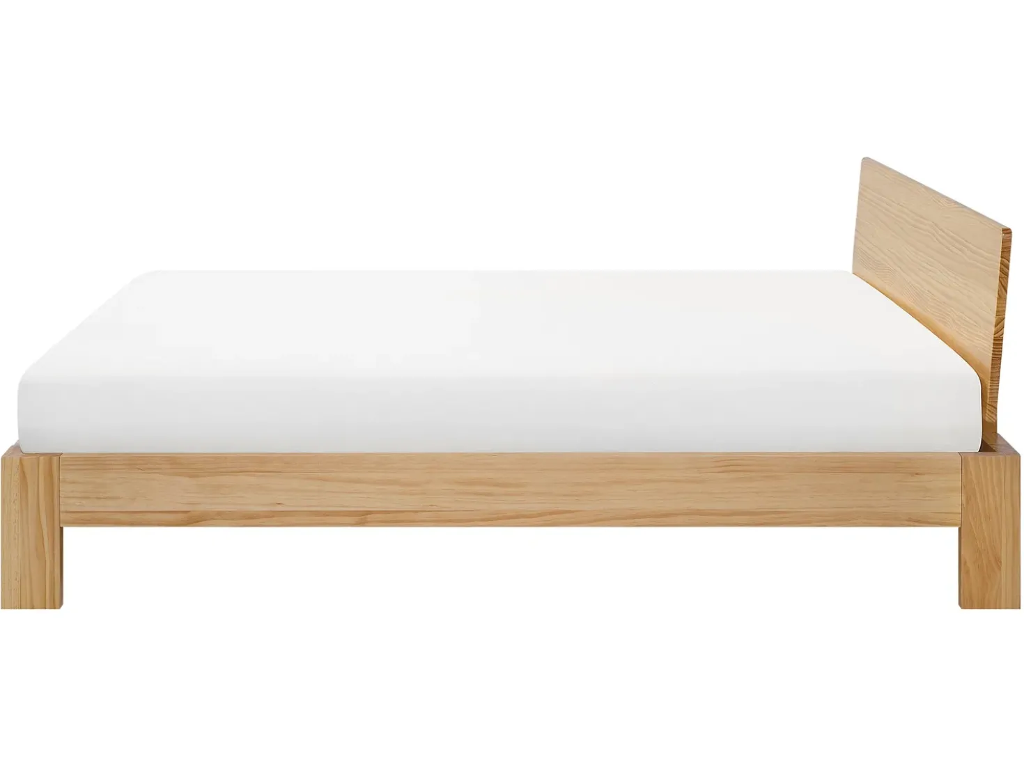 Letto Legno di pino ROYAN 160 x 200 cm Marrone chiaro