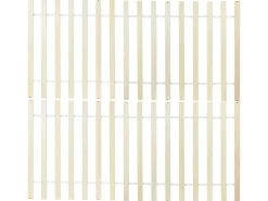 Letto Legno di pino ROYAN 160 x 200 cm Marrone chiaro