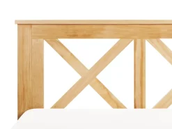 Letto Legno di pino TANNAY 180 x 200 cm Marrone chiaro