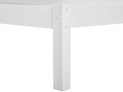 Letto Legno di pino VANNES 180 x 200 cm Bianco