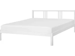 Letto Legno di pino VANNES 180 x 200 cm Bianco