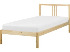 Letto Legno di pino VANNES 90 x 200 cm Marrone chiaro