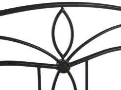 Letto Metallo ANTLIA 180 x 200 cm Nero