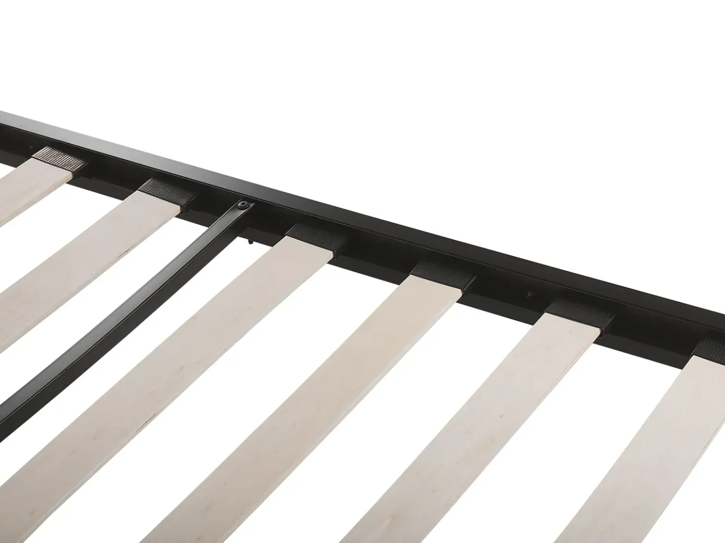 Letto Metallo ANTLIA 180 x 200 cm Nero