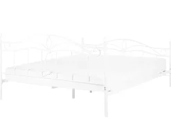 Letto Metallo ANTLIA 160 x 200 cm Bianco