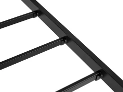 Letto Metallo BREUILLET 180 x 200 cm Nero