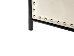 Letto Metallo BREUILLET 180 x 200 cm Nero