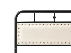 Letto Metallo BREUILLET 180 x 200 cm Nero
