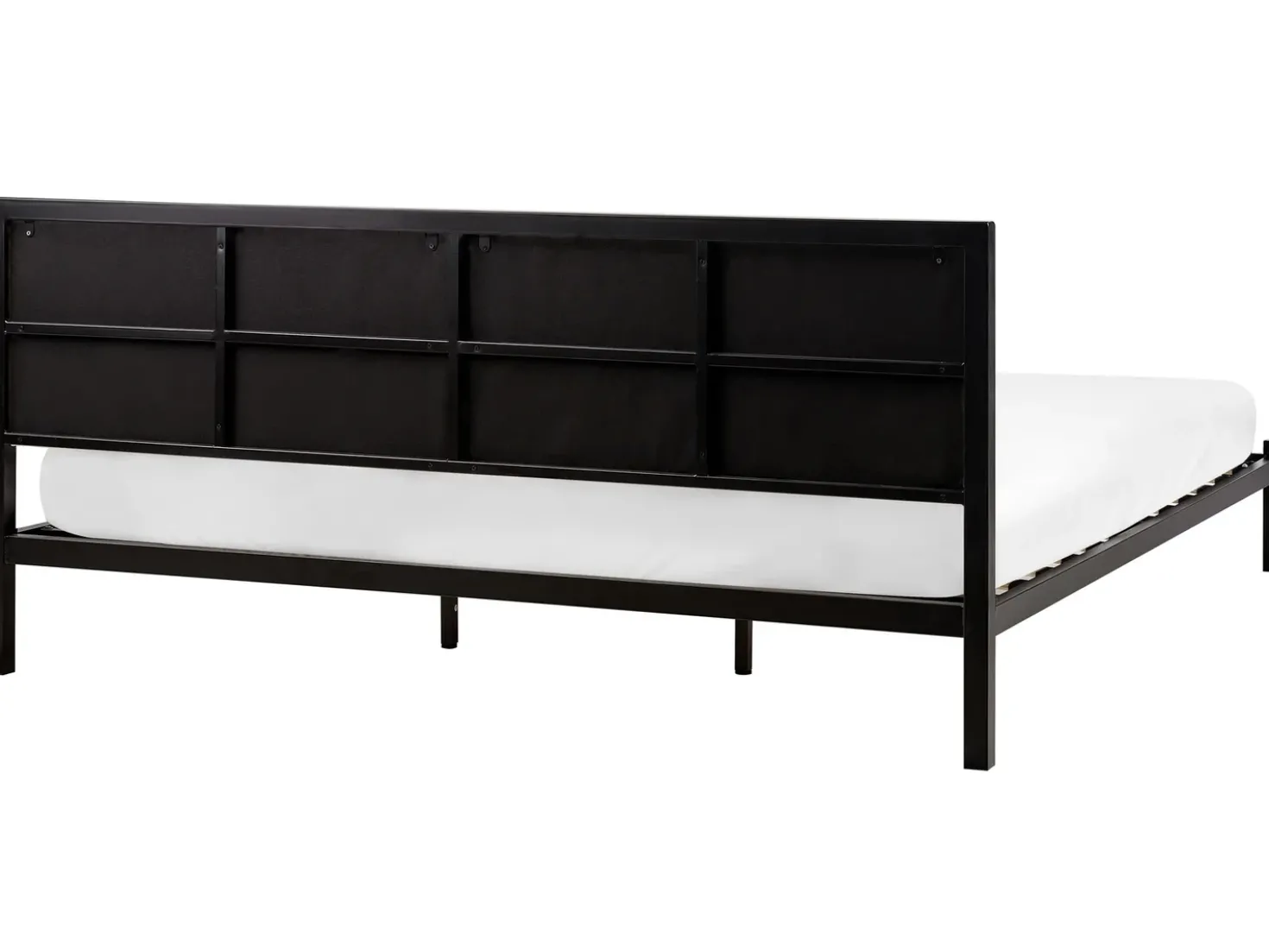 Letto Metallo CLAMART 180 x 200 cm Beige chiaro