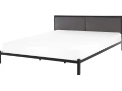 Letto Metallo CLAMART 180 x 200 cm Grigio