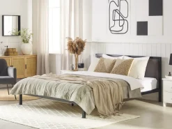 Letto Metallo CLAMART 180 x 200 cm Grigio