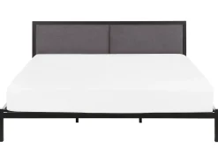 Letto Metallo CLAMART 180 x 200 cm Grigio