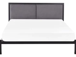 Letto Metallo CLAMART 140 x 200 cm Grigio