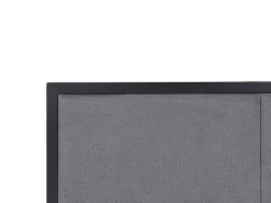 Letto Metallo CLAMART 140 x 200 cm Grigio