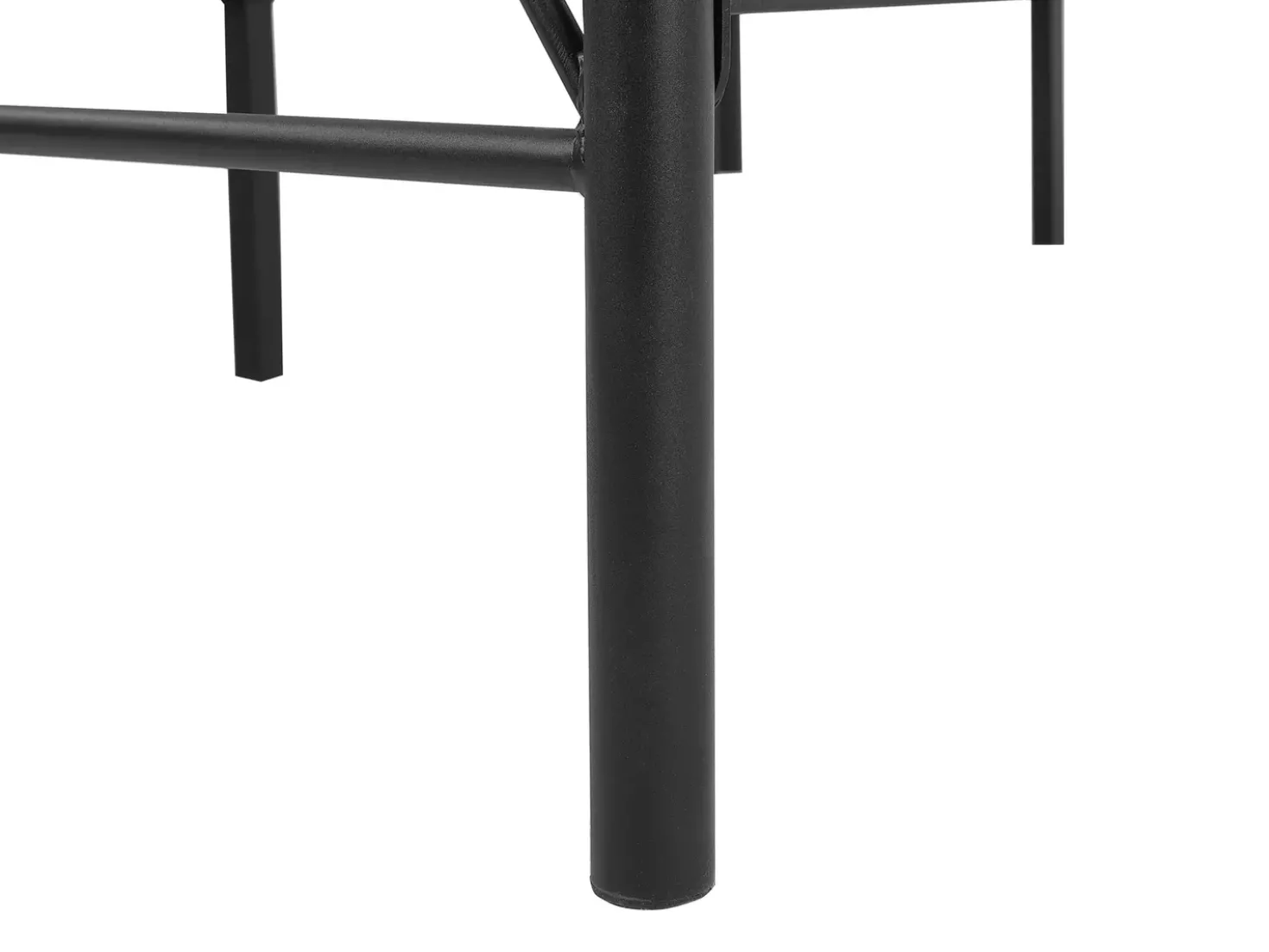 Letto Metallo DINARD 160 x 200 cm Nero