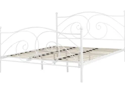 Letto Metallo DINARD 180 x 200 cm Bianco