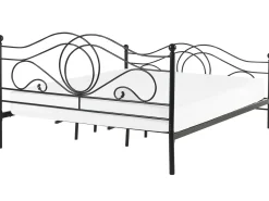 Letto Metallo LYRA 180 x 200 cm Nero
