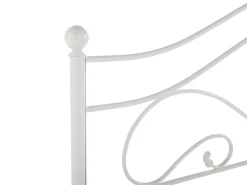 Letto Metallo LYRA 160 x 200 cm Bianco