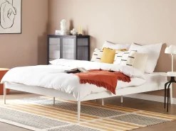 Letto Metallo VAURS 180 x 200 cm Bianco