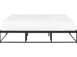 Letto Metallo VIRY 180 x 200 cm Nero