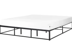 Letto Metallo VIRY 180 x 200 cm Nero