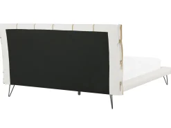 Letto Pelle sintetica BETIN 180 x 200 cm Beige chiaro