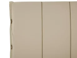 Letto Pelle sintetica BETIN 180 x 200 cm Beige sabbia