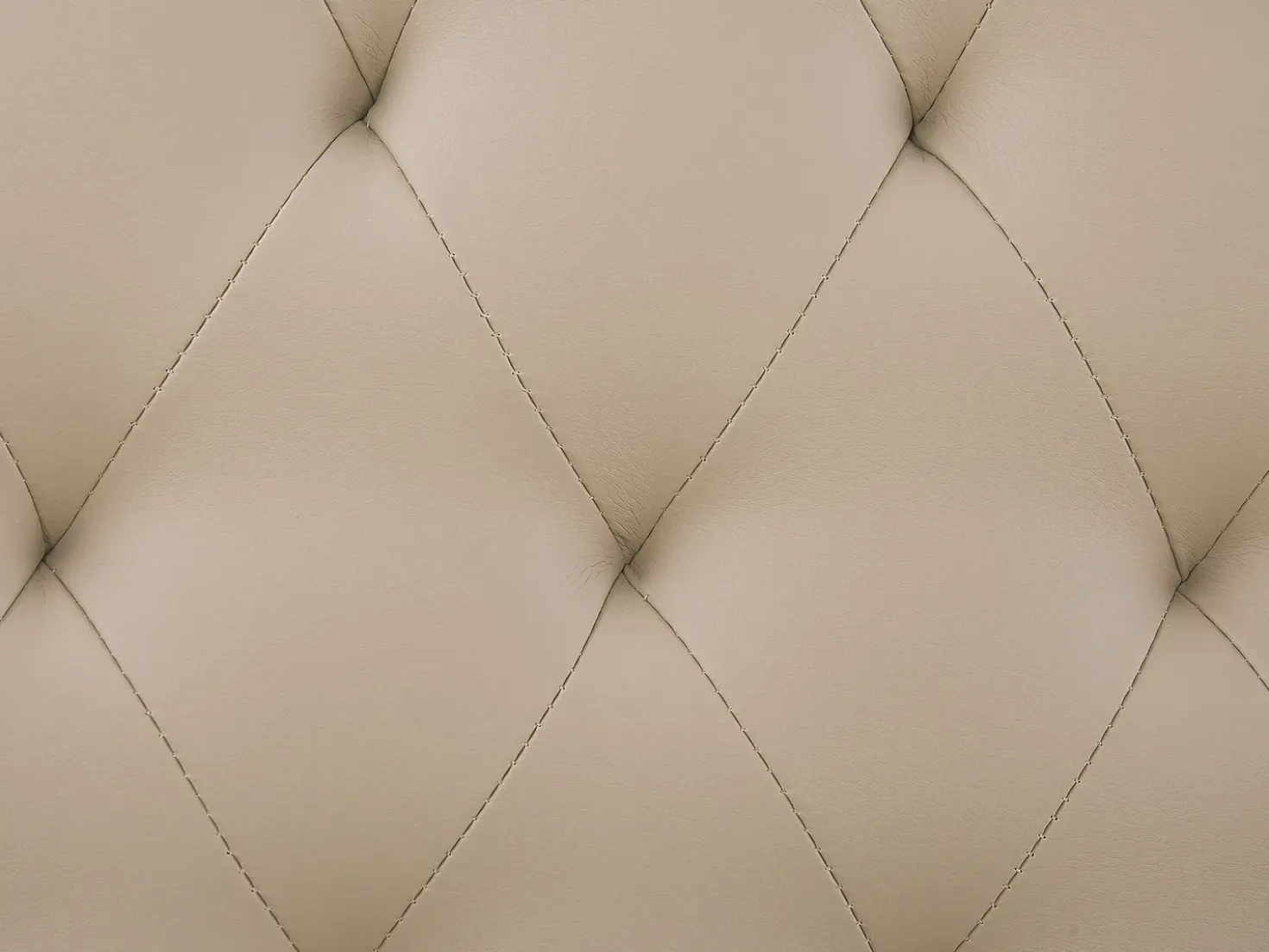 Letto Pelle sintetica ESSONNE 160 x 200 cm Beige