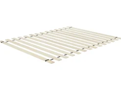Letto Pelle sintetica LIMANTON 140 x 200 cm Marrone dorato