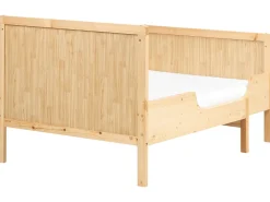 Letto per bambini allungabile Legno di pino MONTIGNY 90 x 200 cm Marrone chiaro