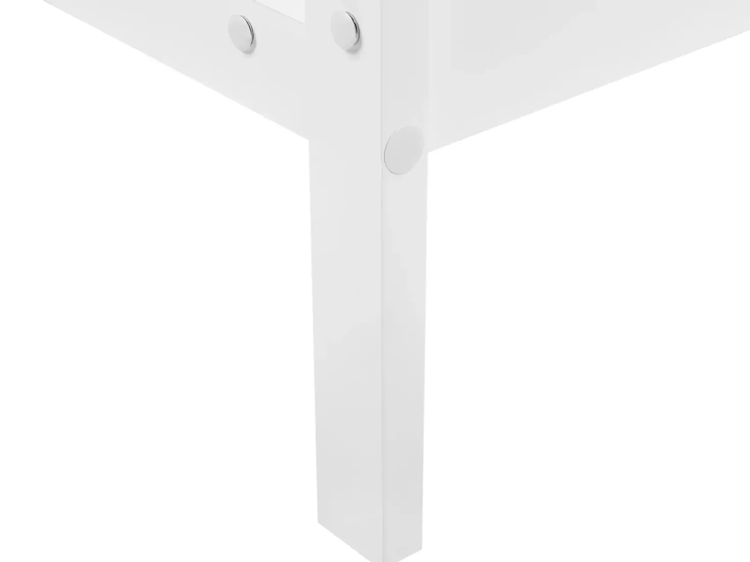 Letto per bambini allungabile Legno di pino MONTIGNY 90 x 200 cm Bianco