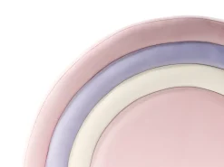 Letto per bambini Arcobaleno Velluto LANDEILLAU 90 x 200 cm Rosa