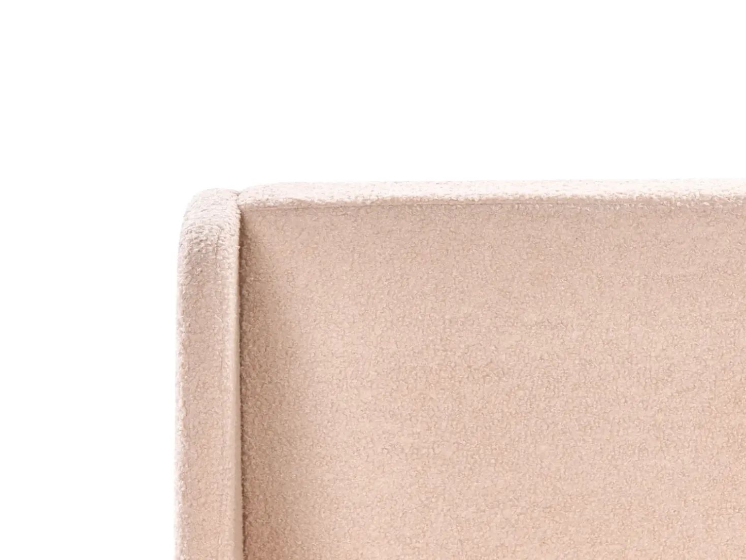 Letto per bambini Bouclé LAYE 90 x 200 cm Beige
