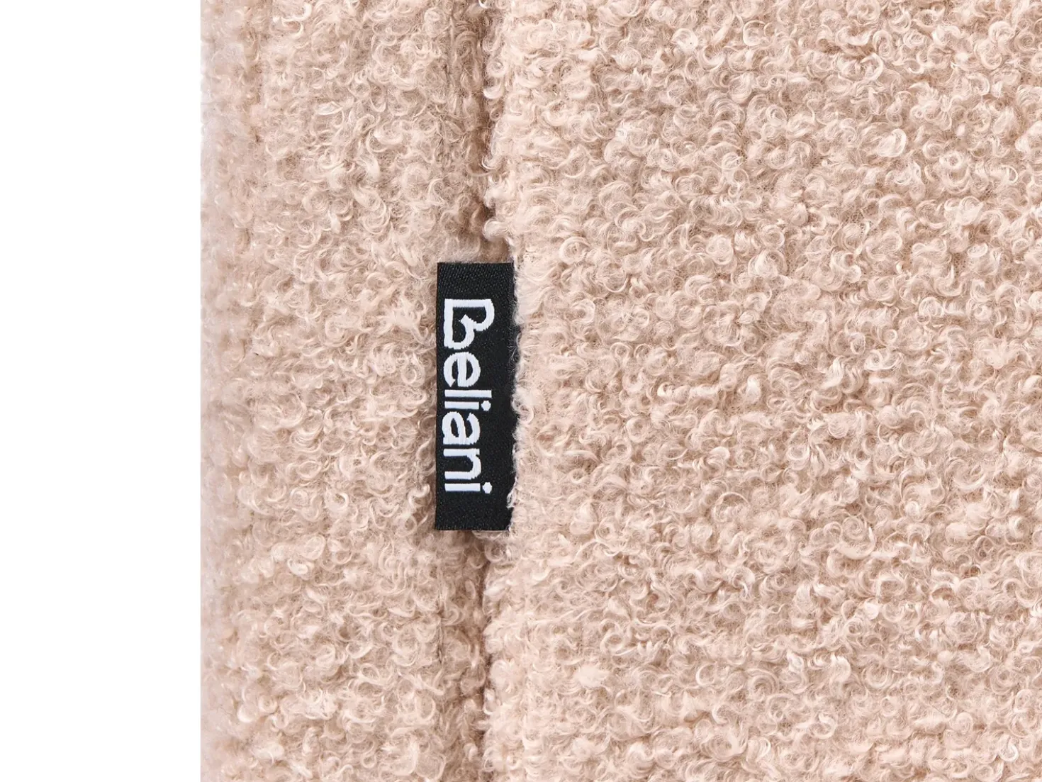 Letto per bambini Bouclé LAYE 90 x 200 cm Beige