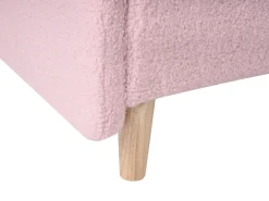 Letto per bambini Bouclé LAYE 90 x 200 cm Rosa