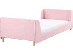 Letto per bambini Bouclé LAYE 90 x 200 cm Rosa