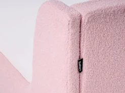 Letto per bambini Bouclé LAYE 90 x 200 cm Rosa