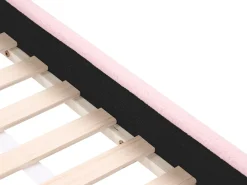 Letto per bambini Bouclé LAYE 90 x 200 cm Rosa