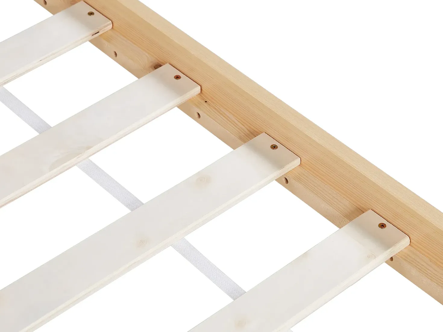 Letto per bambini Casa Legno di pino TOSSE 90 x 200 cm Marrone chiaro