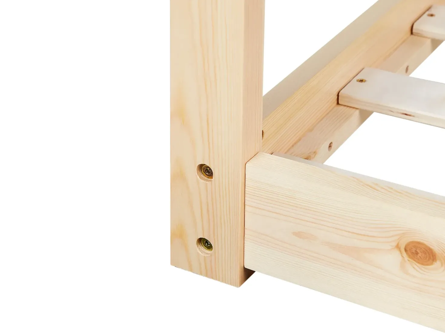 Letto per bambini Casa Legno di pino TOSSE 90 x 200 cm Marrone chiaro