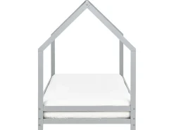 Letto per bambini Casa Legno di pino APPY 90 x 200 cm Grigio