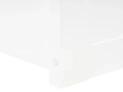 Letto per bambini Casa Legno di pino ORGEVAL 90 x 200 cm con contenitore Bianco