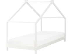 Letto per bambini Casa Legno di pino ORLU 90 x 200 cm Bianco
