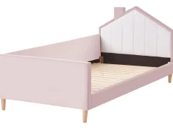 Letto per bambini Casa Velluto KERVAN 90 x 200 cm Rosa